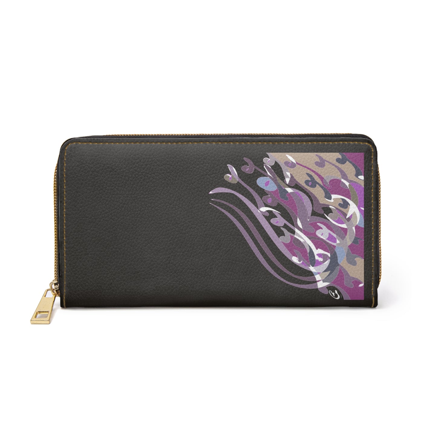 Persian Calligraphy Zipper Wallet