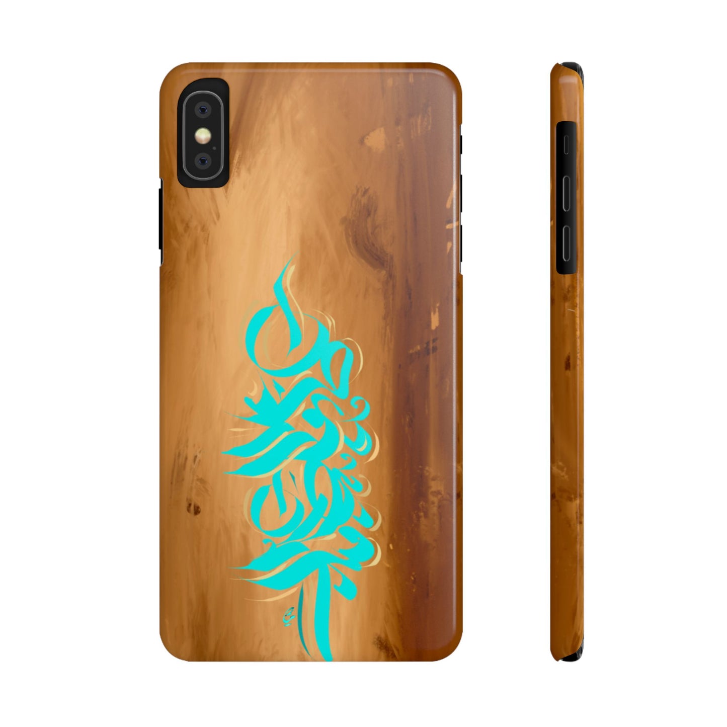 Modern Art  Slim Phone Case -LOVE