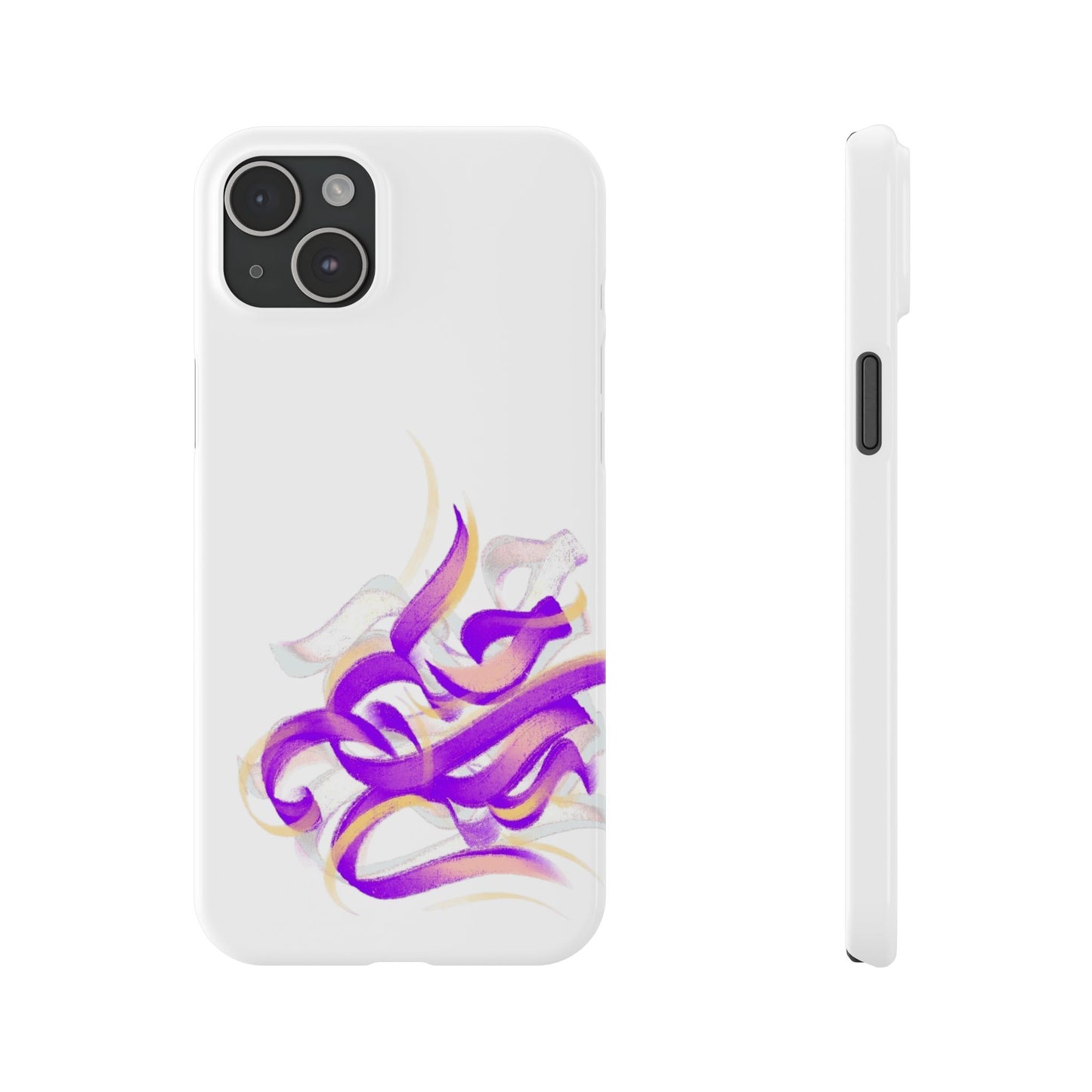 Copy of ' Modern Art  Slim Phone Case-Lily