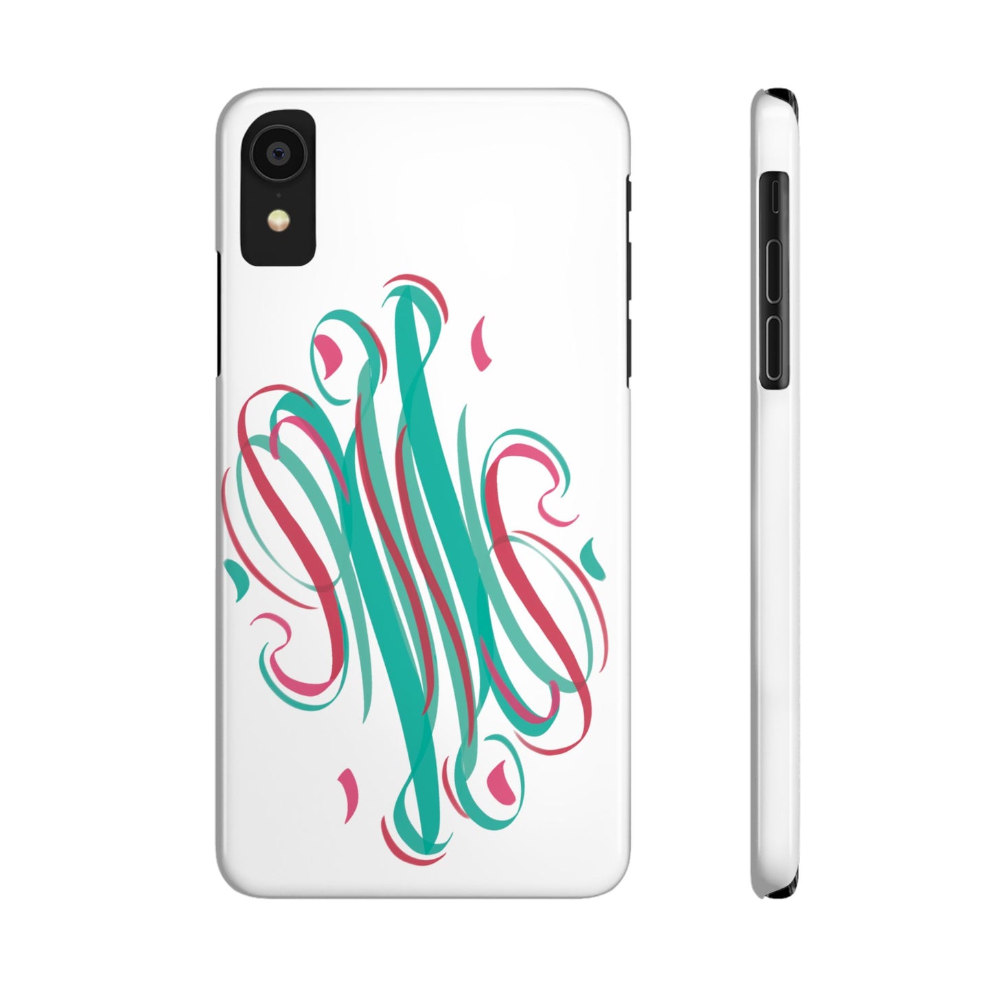 Spring inspired Modern Art  Slim Phone Case -,