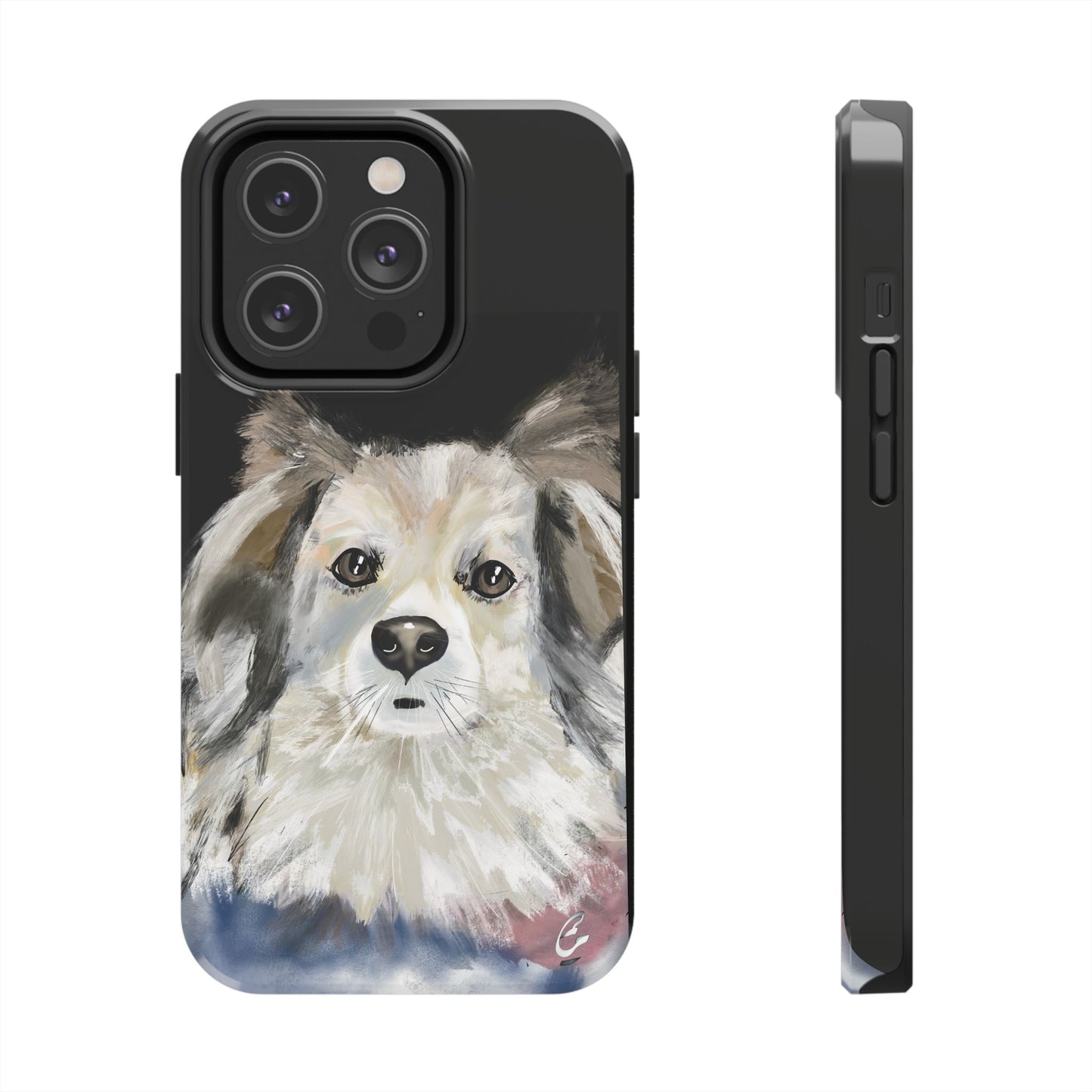 Dog Watercolor Tough Phone Case