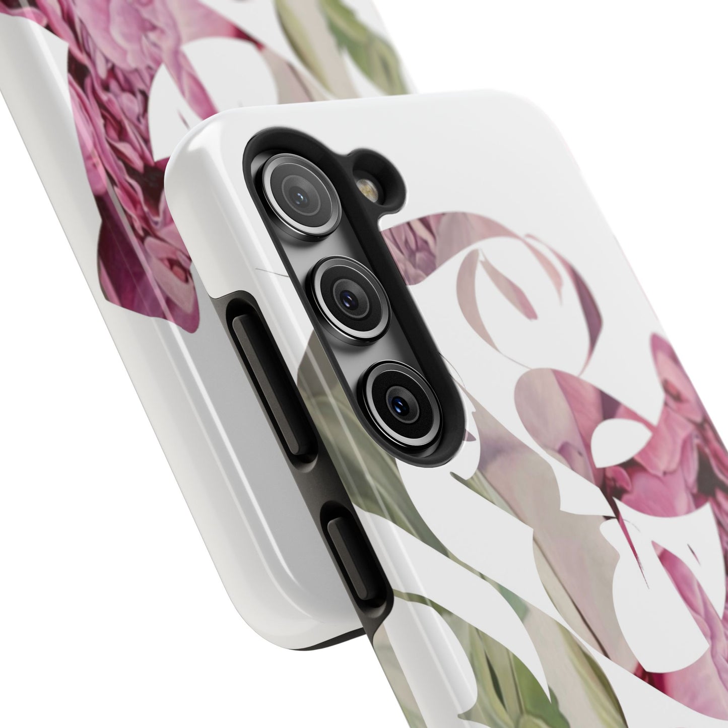 Phone Case - Garden Persian Calligraphy Design in Grey