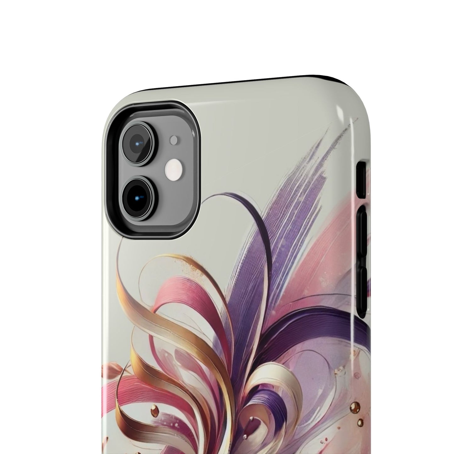 Phone Cases - Colorful Calligraphy Flower Chic Stylish Design