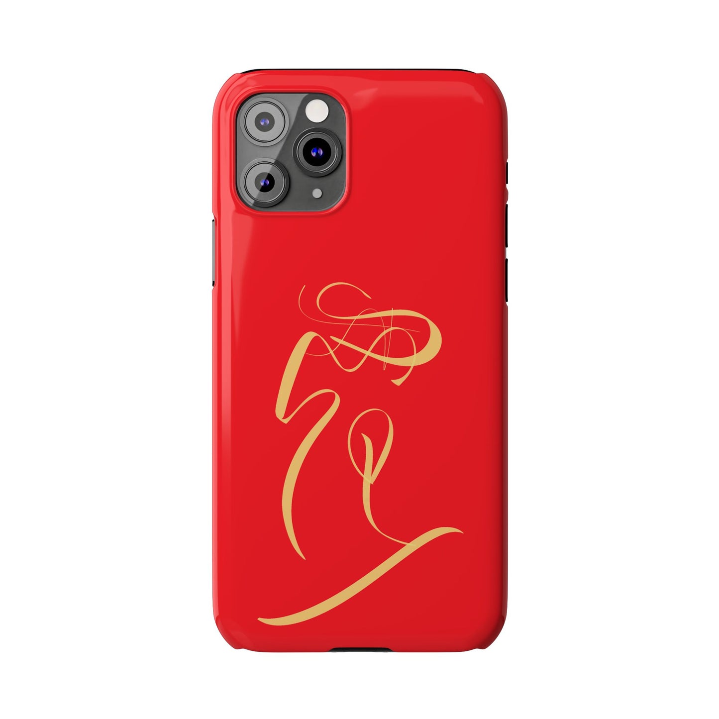 Modern Calligraphy Slim Phone Case -LOVE