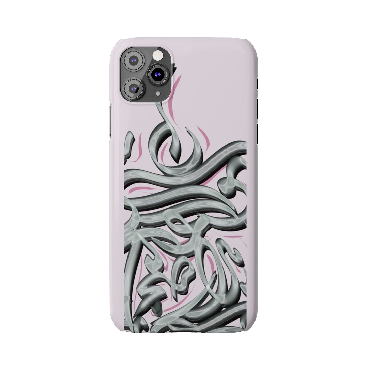 Modern Art  Slim Phone Case -LOVE,