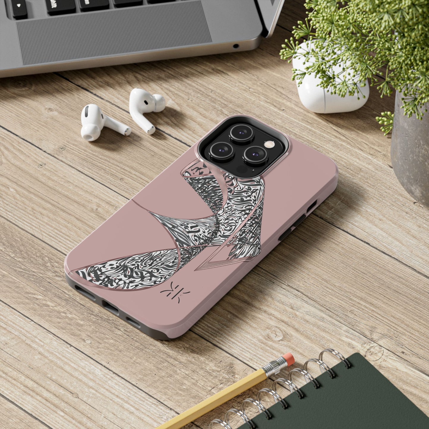 Kalli K  Phone Case Persian Calligraphy Art.