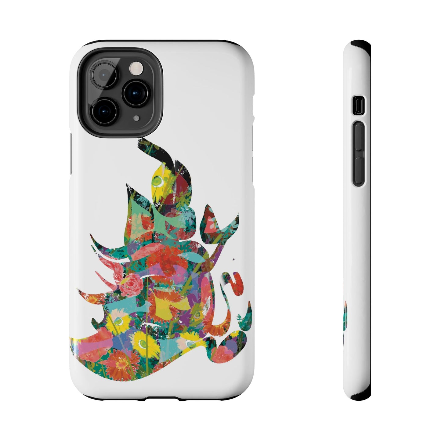 Phone Case - Flower Persian Calligraphy Design, Unique, Limited Edition