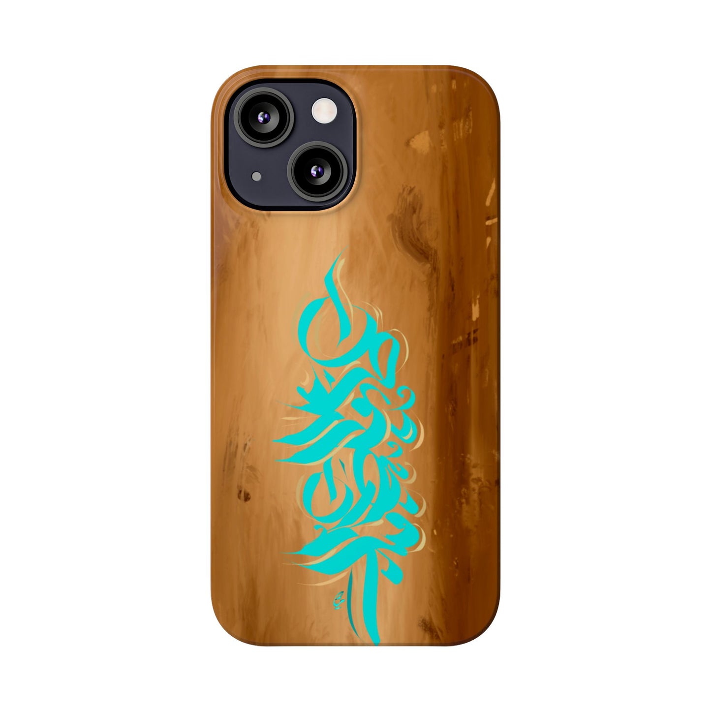 Modern Art  Slim Phone Case -LOVE