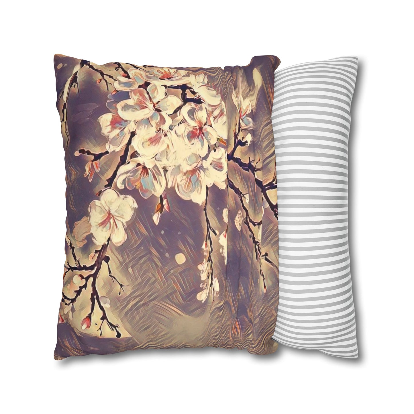 Spring Pillowcase - Modern Art Portrait Watercolour Design