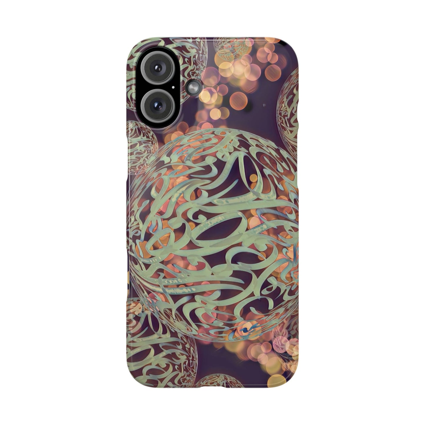 Copy of Copy of ' Modern Art  Slim Phone Case -LOVE I-