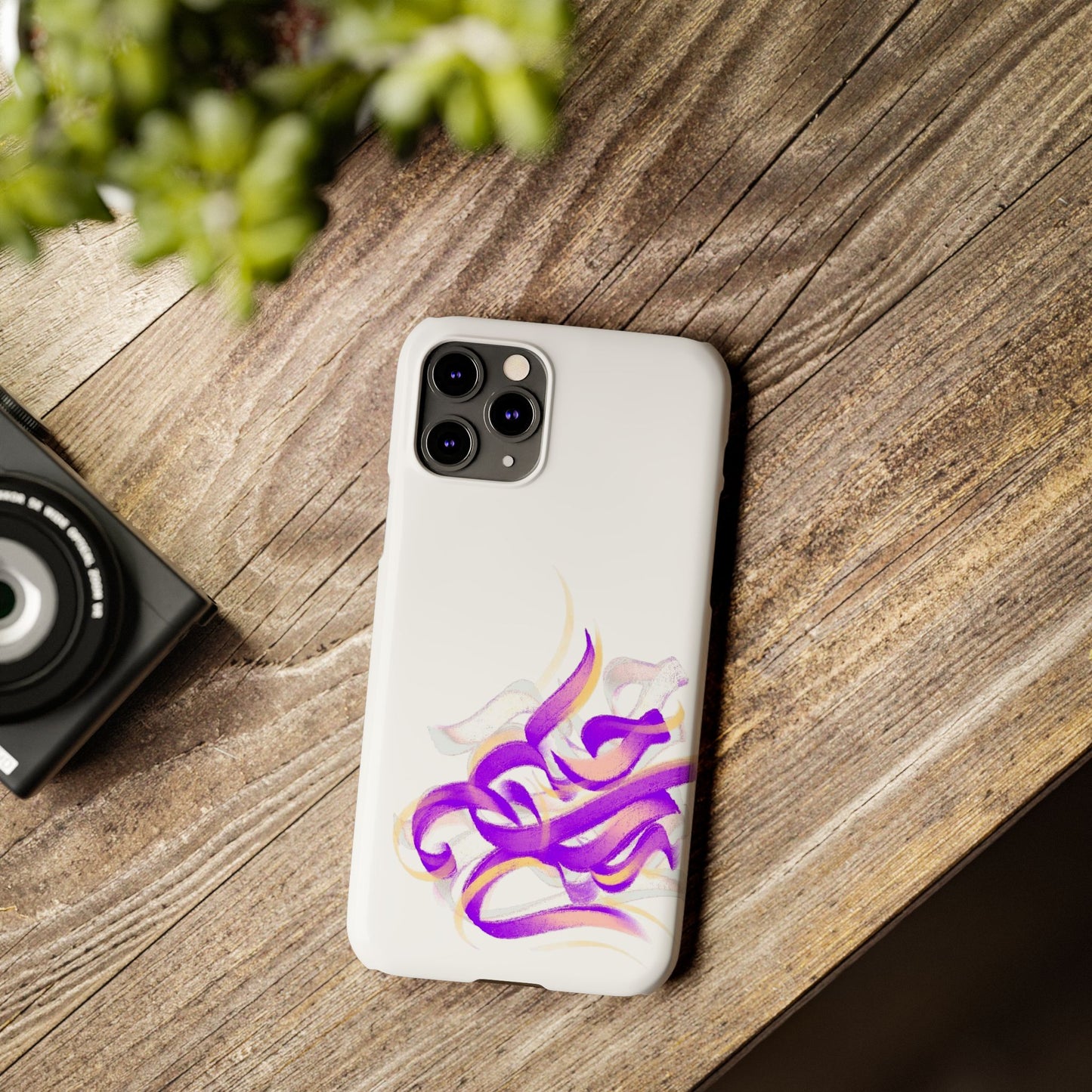 Copy of ' Modern Art  Slim Phone Case-Lily