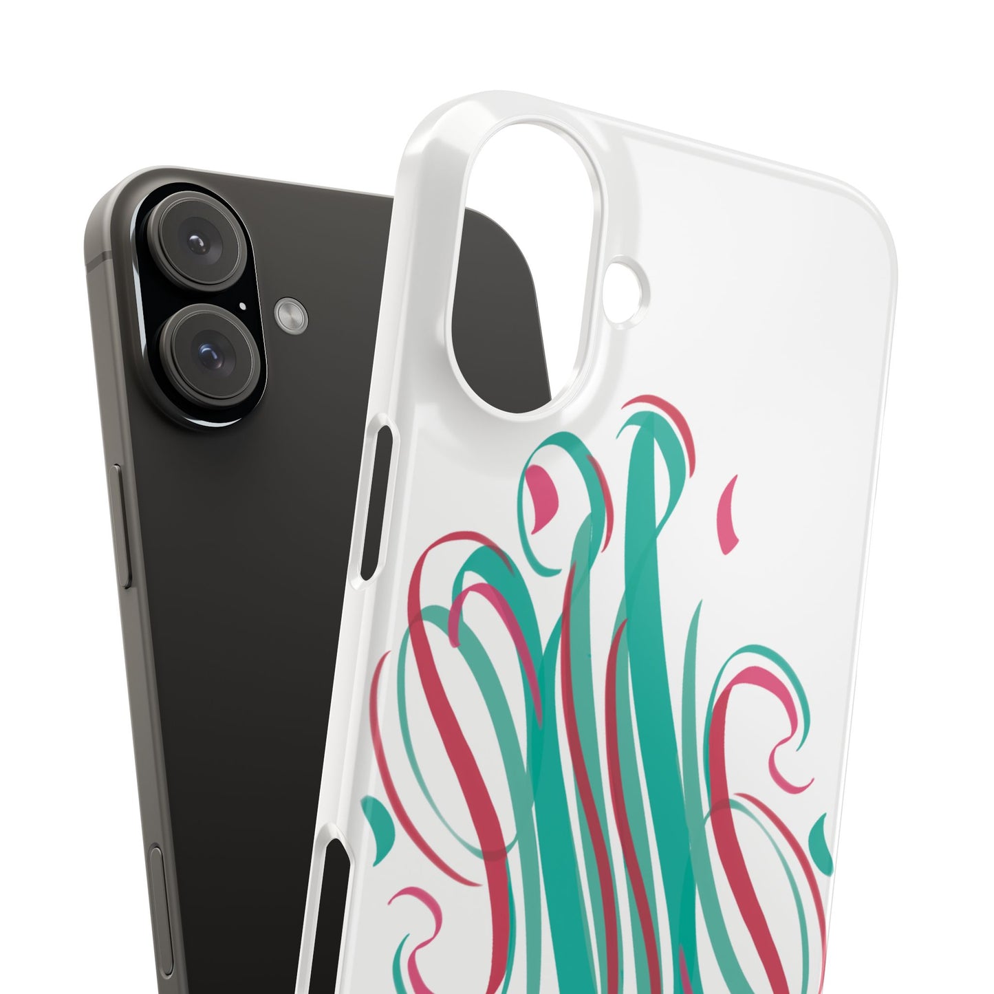 Spring inspired Modern Art  Slim Phone Case -,