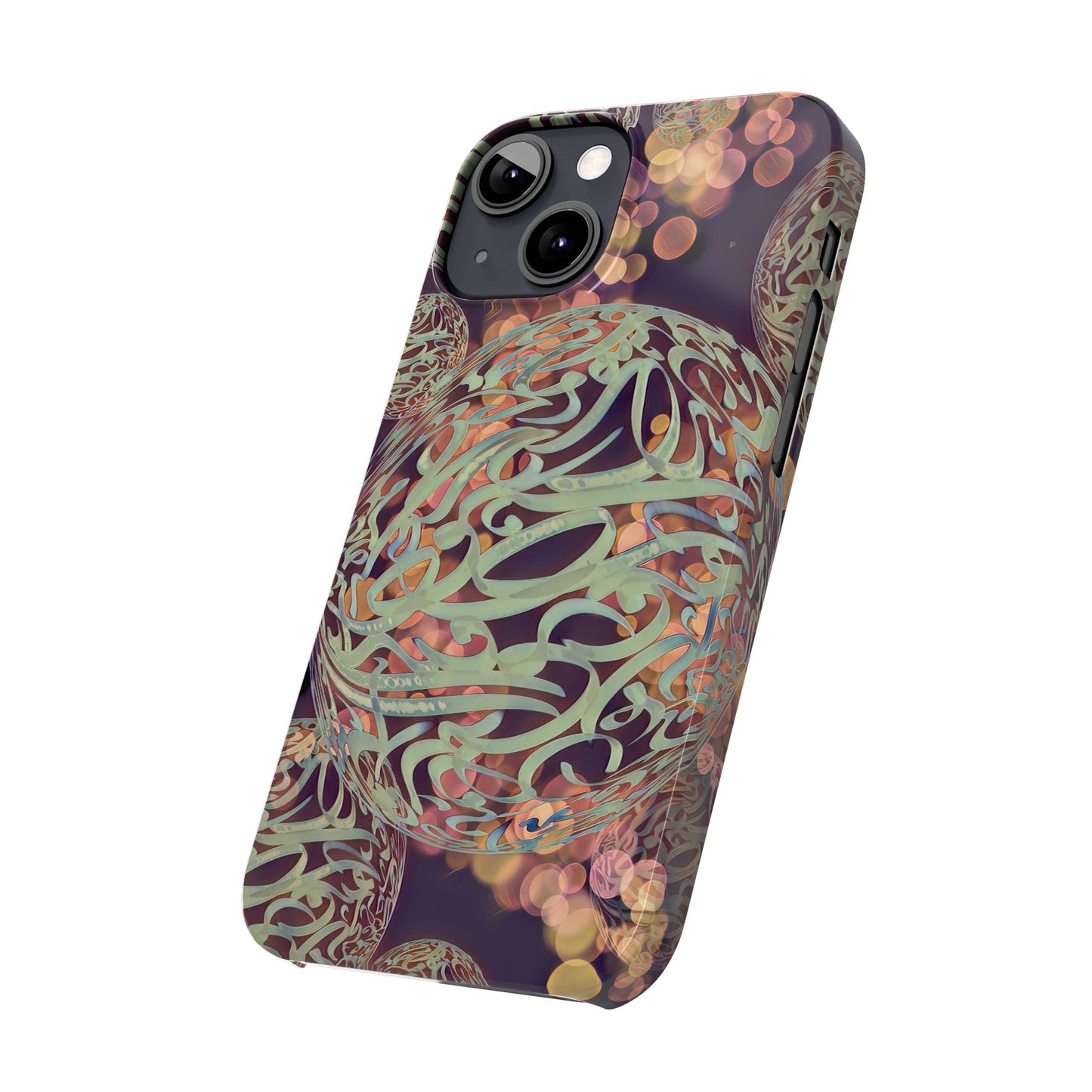 Copy of Copy of ' Modern Art  Slim Phone Case -LOVE I-