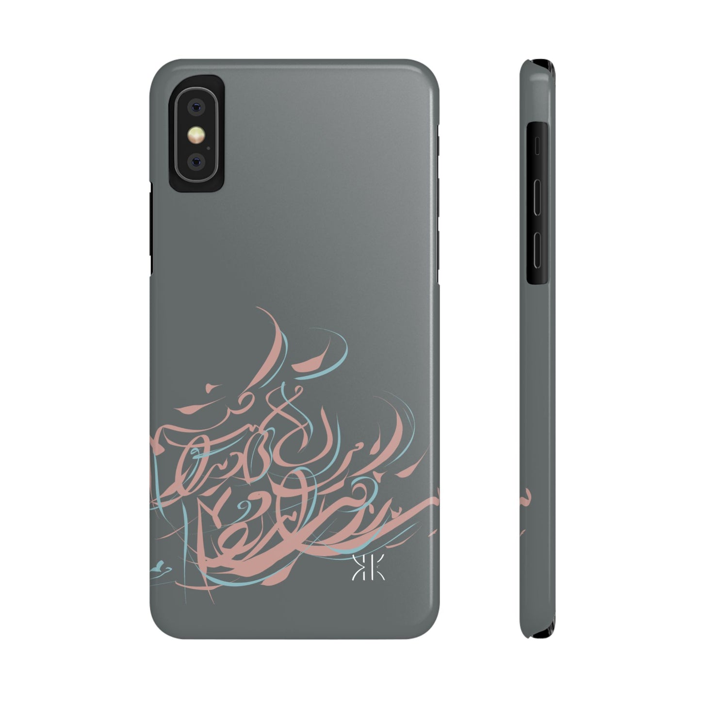 Modern Persian  Calligraphy Kalli K   Slim Phone Case