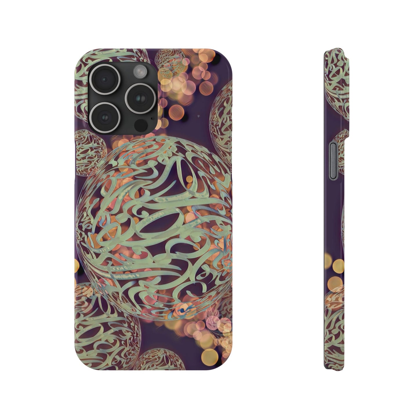 Copy of Copy of ' Modern Art  Slim Phone Case -LOVE I-