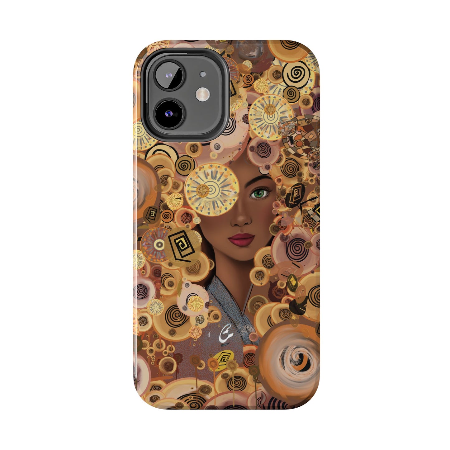 Phone Case - Persian Art Inspired Beautiful Girl Design