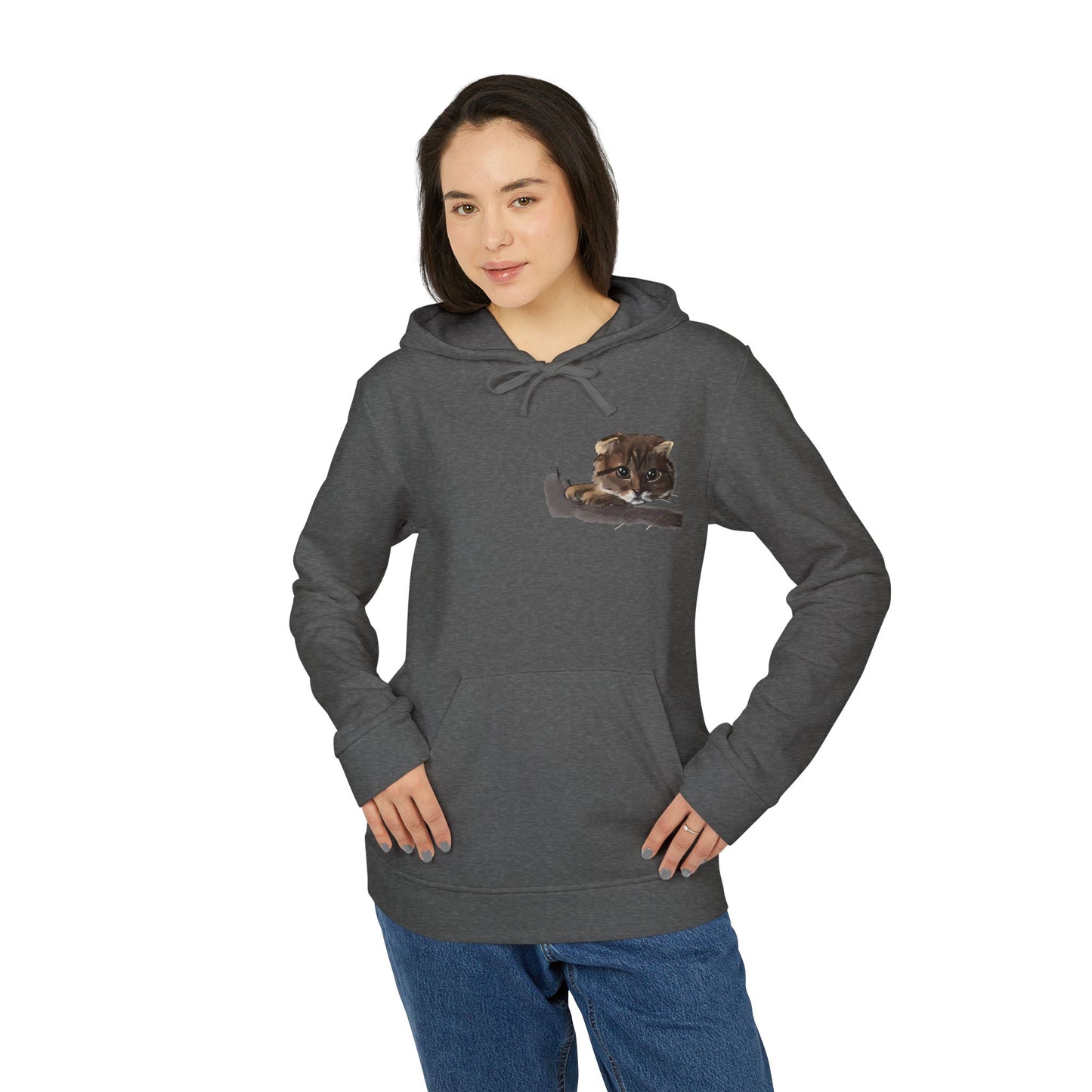 Kalli K X Adidas Unisex Fleece Hoodie- Pepe series