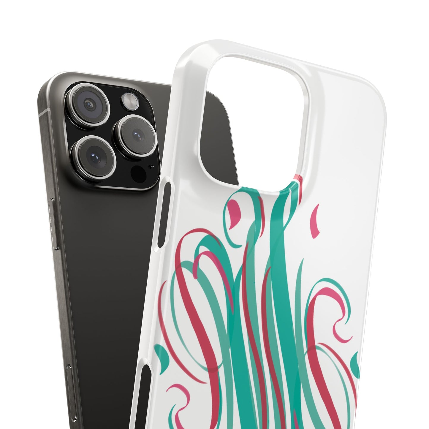 Spring inspired Modern Art  Slim Phone Case -,