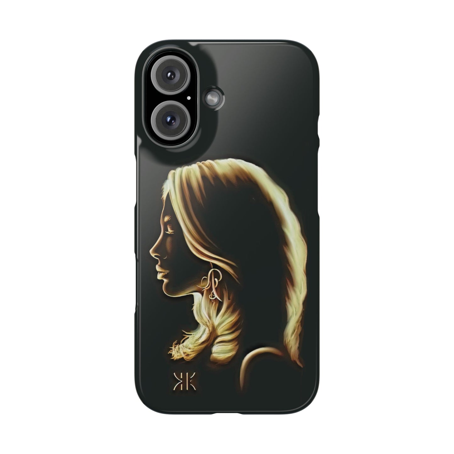Copy of ' Modern Art  Slim Phone Case -LOVE I-