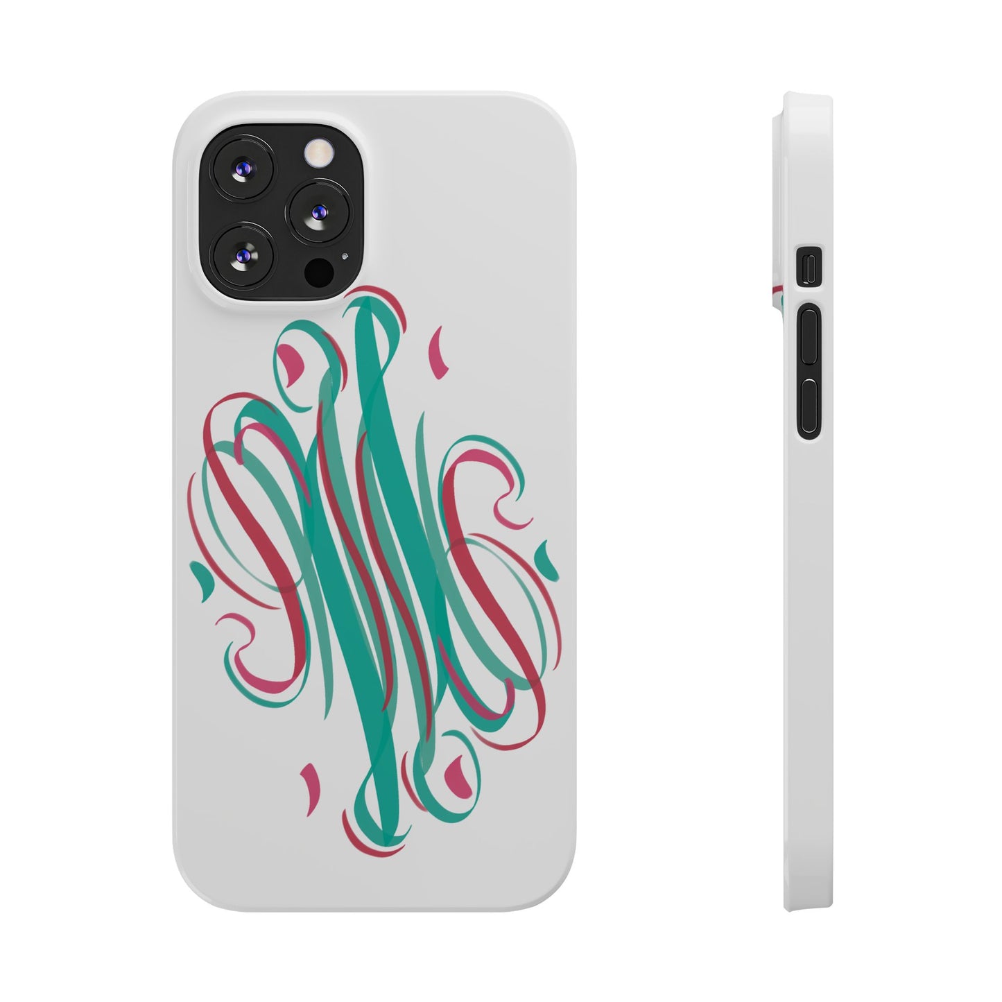 Spring inspired Modern Art  Slim Phone Case -,