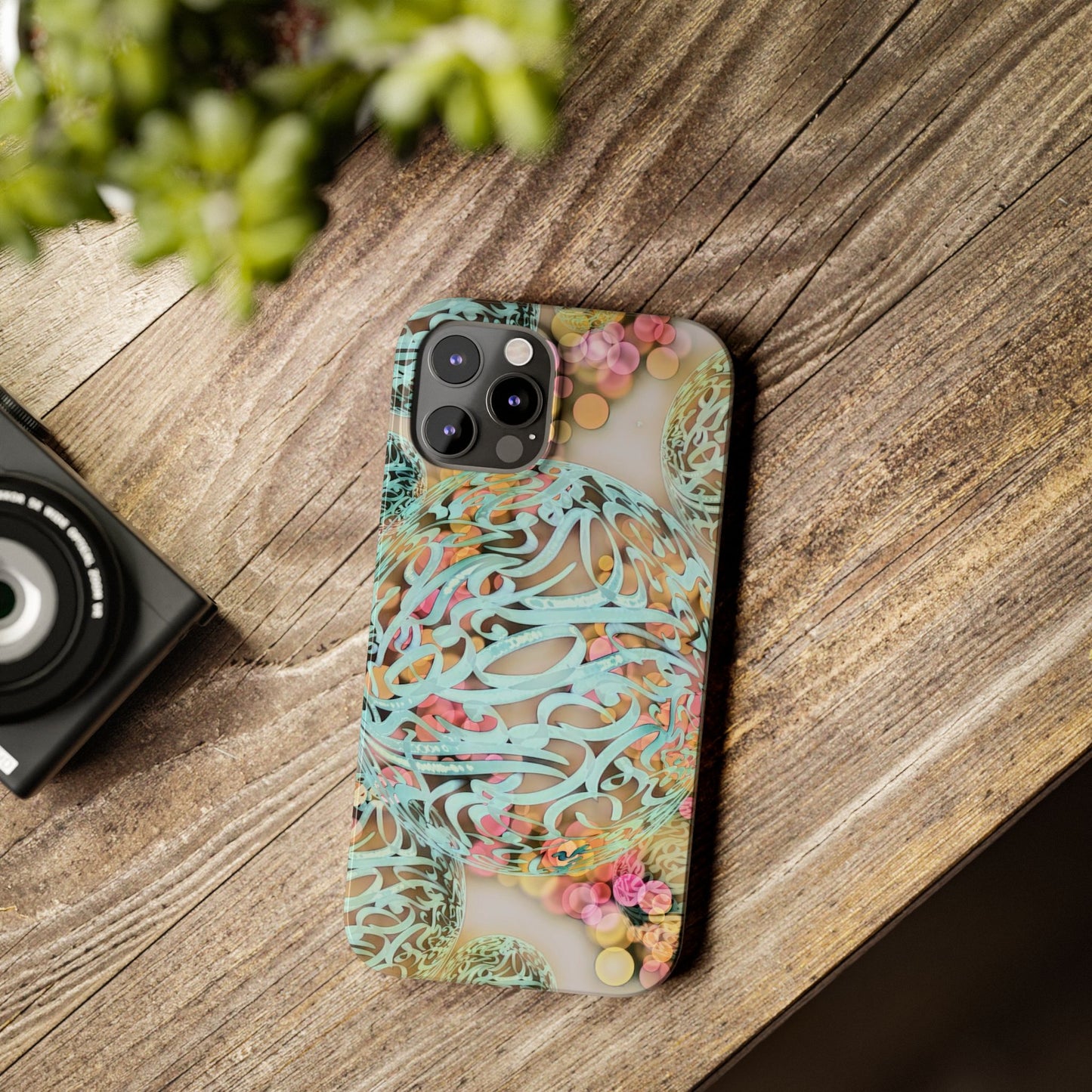 Copy of Copy of Copy of ' Modern Art  Slim Phone Case -LOVE I-