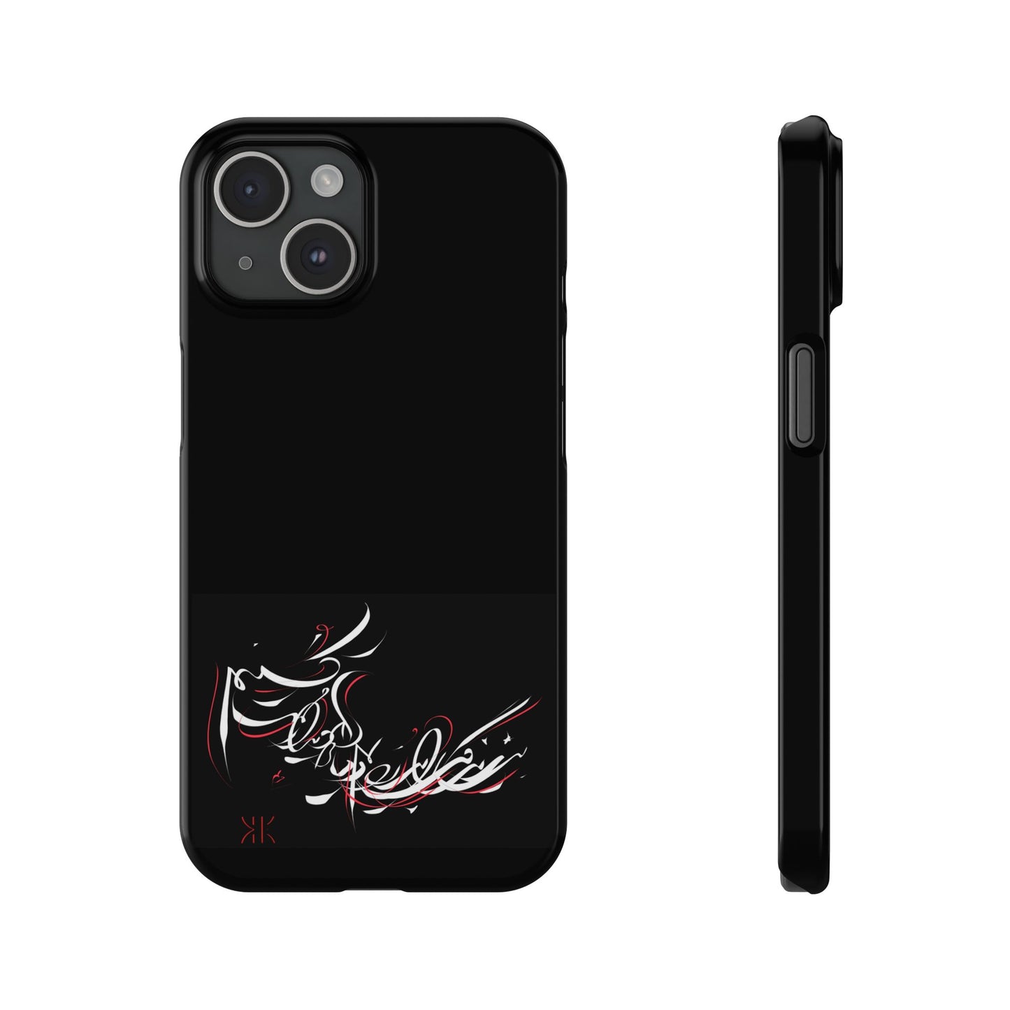 , Modern Calligraphy Kalli K   Slim Phone Case