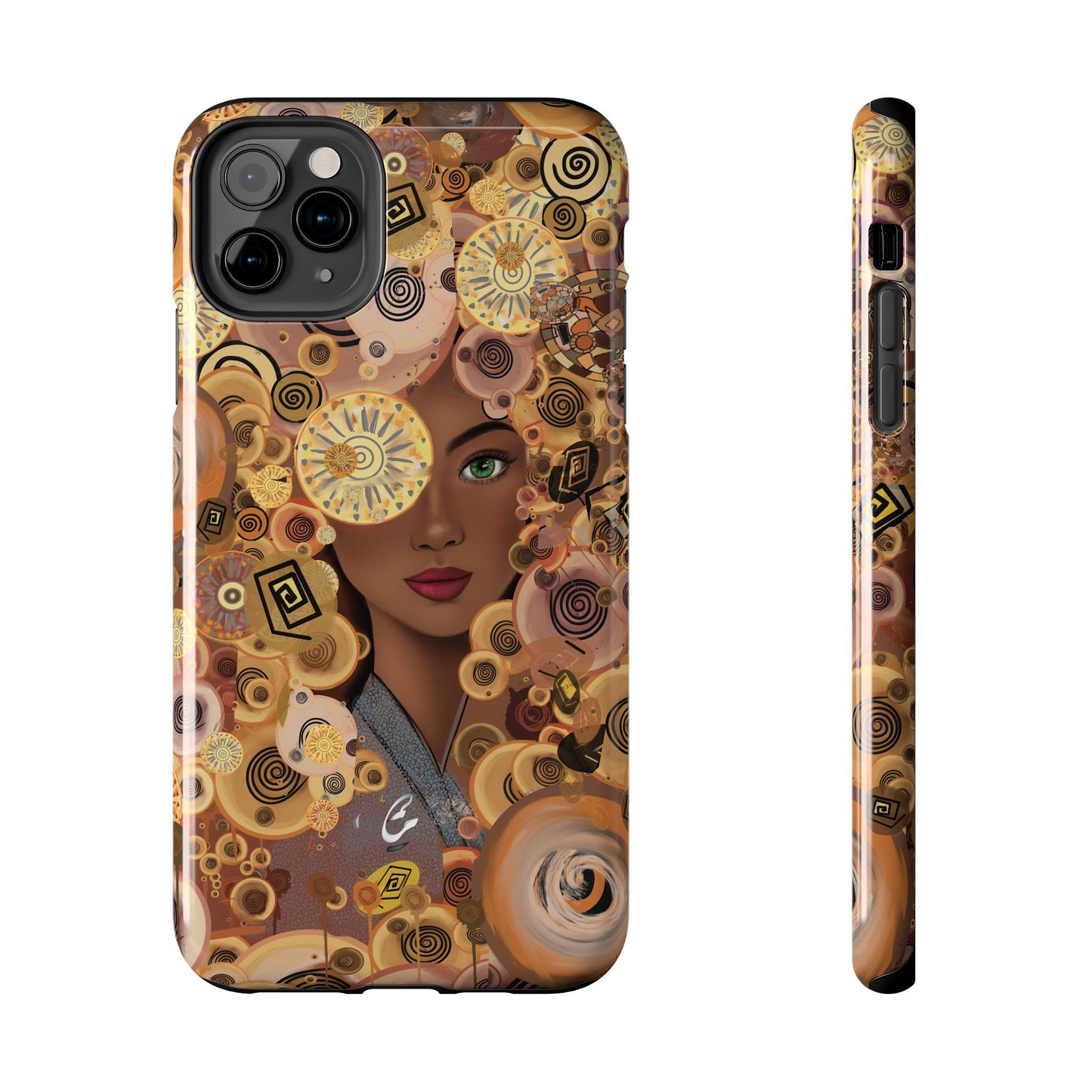 Phone Case - Persian Art Inspired Beautiful Girl Design