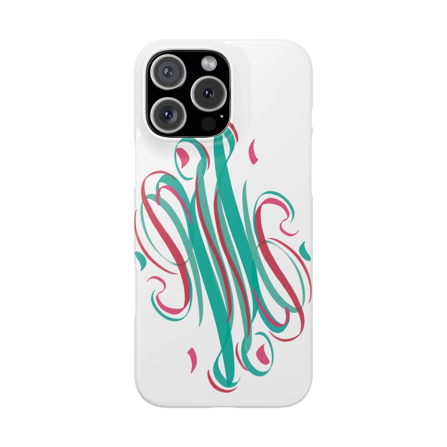 Spring inspired Modern Art  Slim Phone Case -,