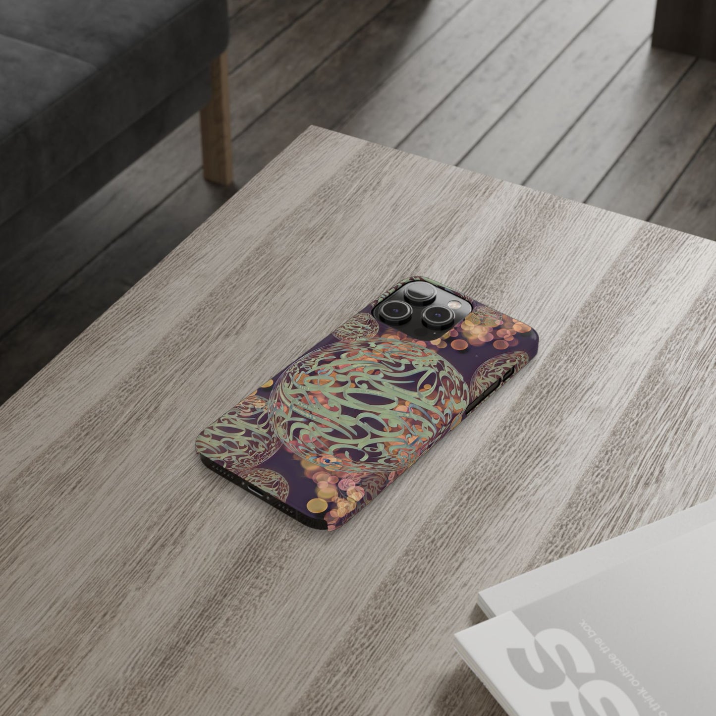 Copy of Copy of ' Modern Art  Slim Phone Case -LOVE I-