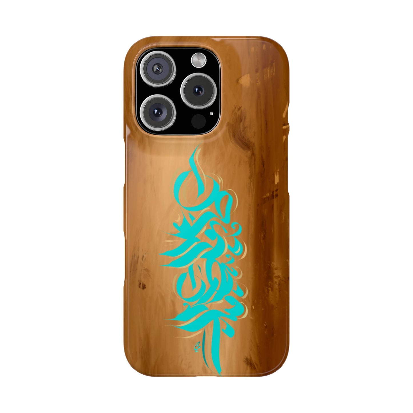 Modern Art  Slim Phone Case -LOVE