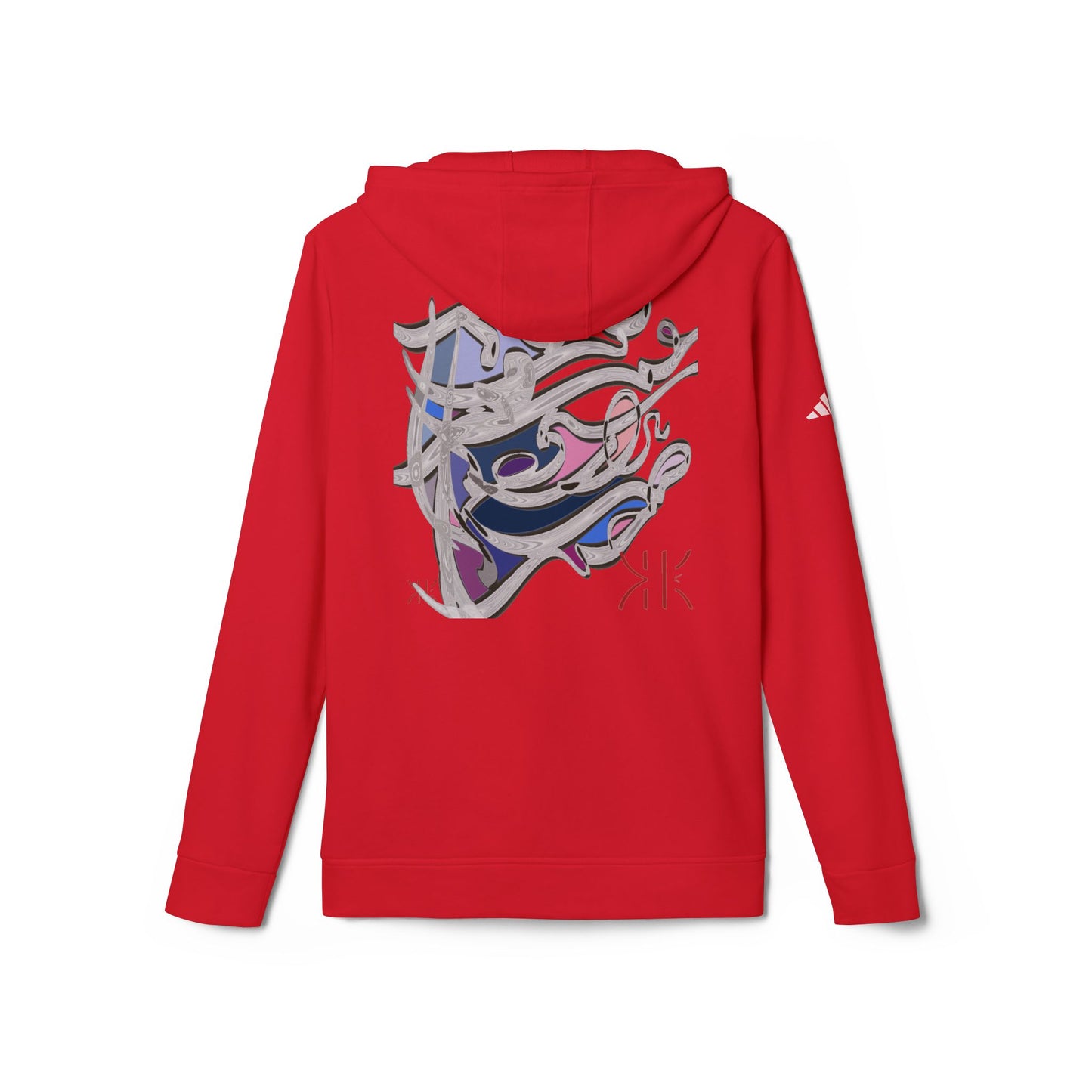 Kalli K X Adidas Unisex Fleece Hoodie- modern calligraphy design