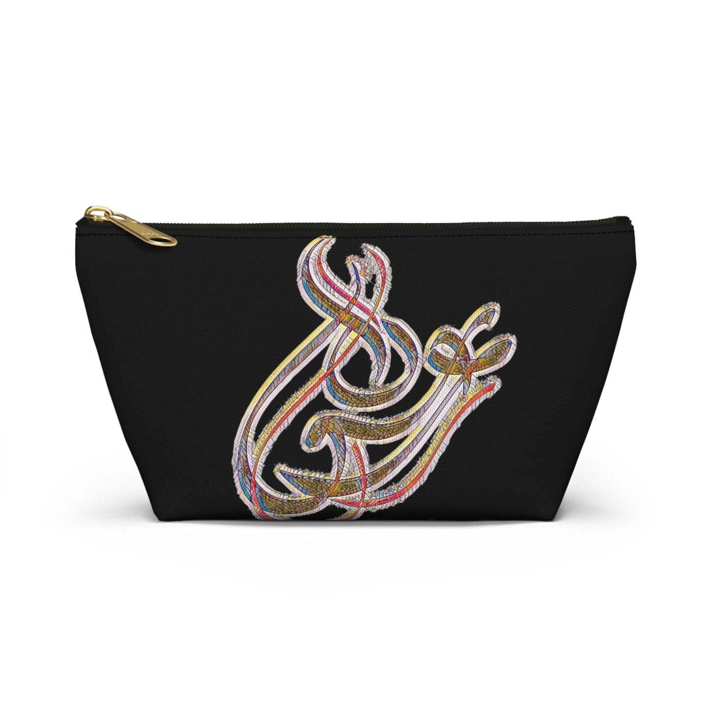 Persian calligraphy Accessory Pouch w T-bottom