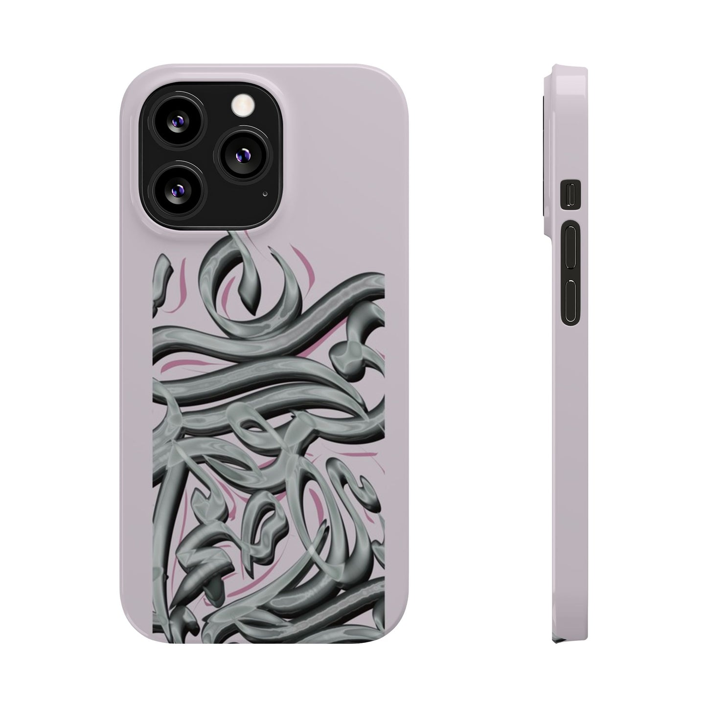 Modern Art  Slim Phone Case -LOVE,