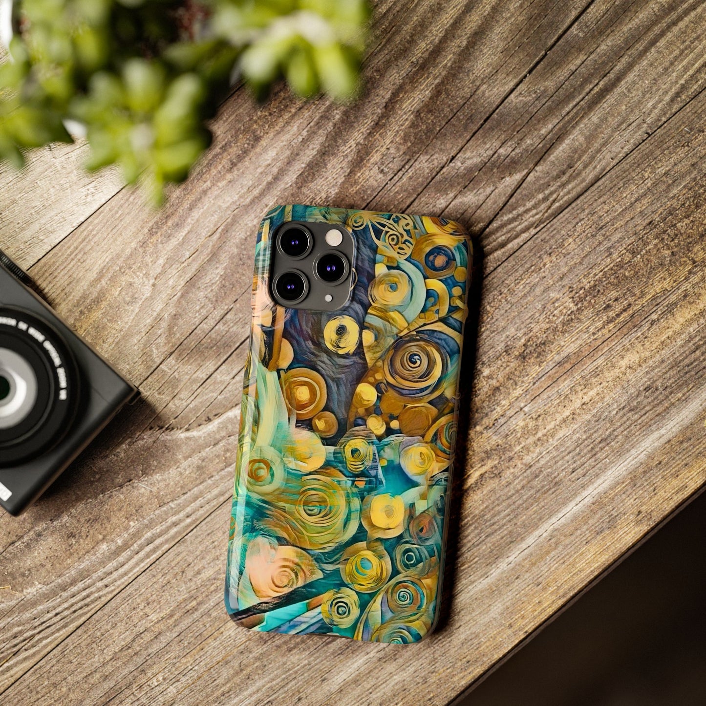 Copy of Copy of ' Modern Art  Slim Phone Case -LOVE
