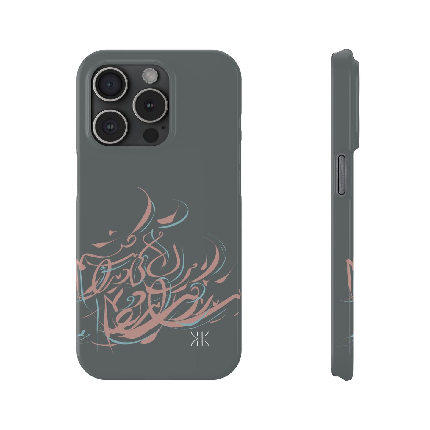 Modern Persian  Calligraphy Kalli K   Slim Phone Case