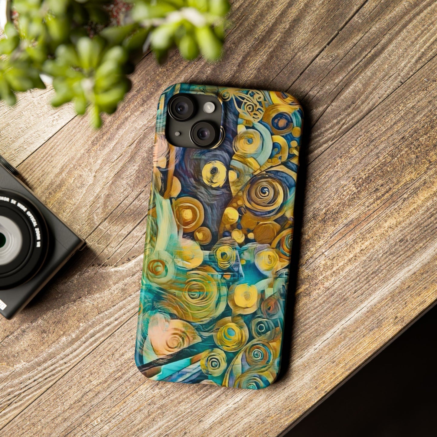 Copy of Copy of ' Modern Art  Slim Phone Case -LOVE