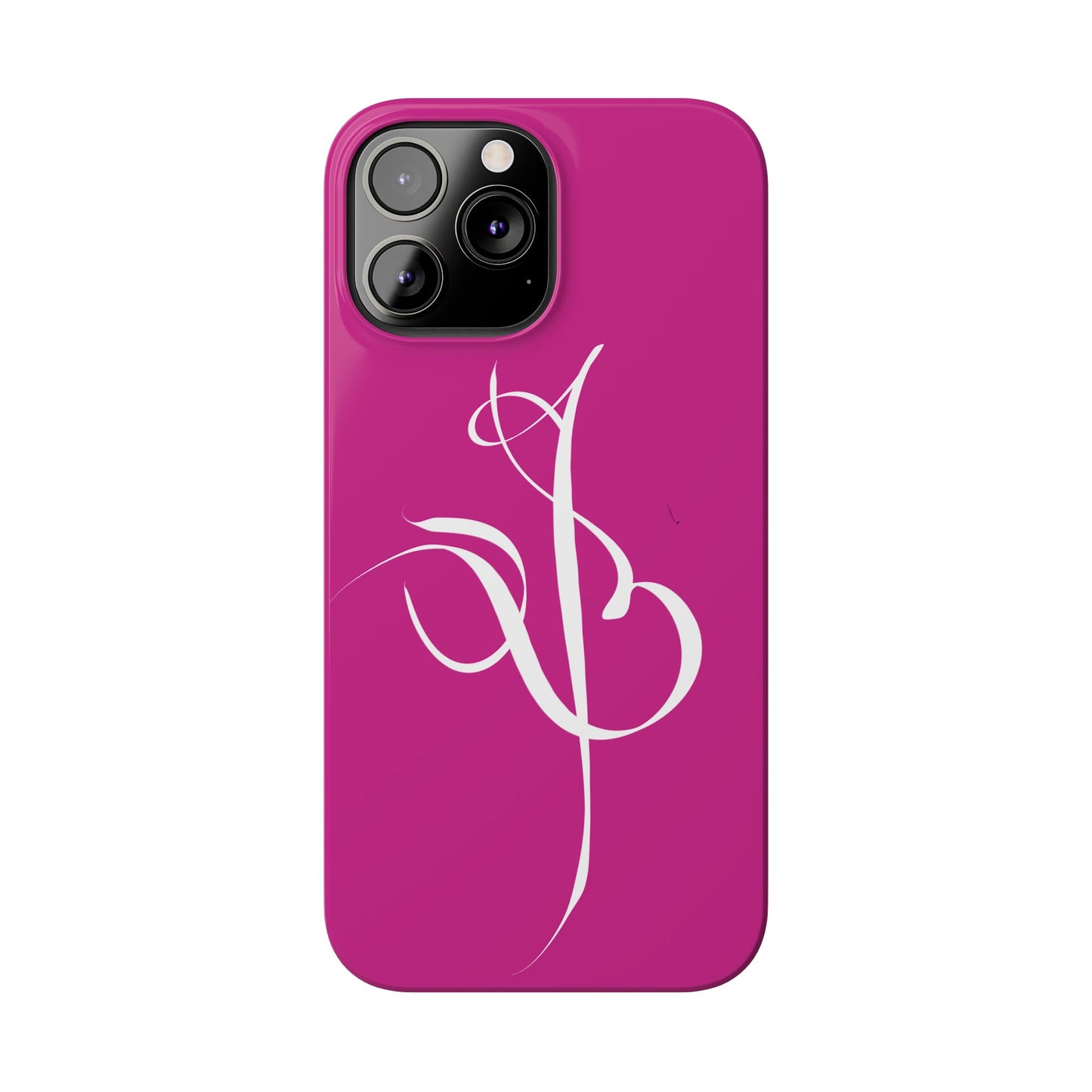 Modern Calligraphy Slim Phone Case -Eshgh (LOVE)
