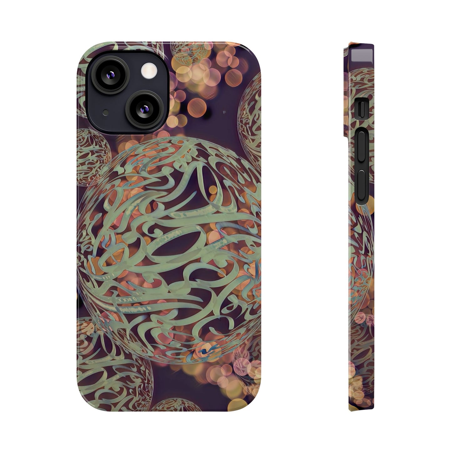 Copy of Copy of ' Modern Art  Slim Phone Case -LOVE I-