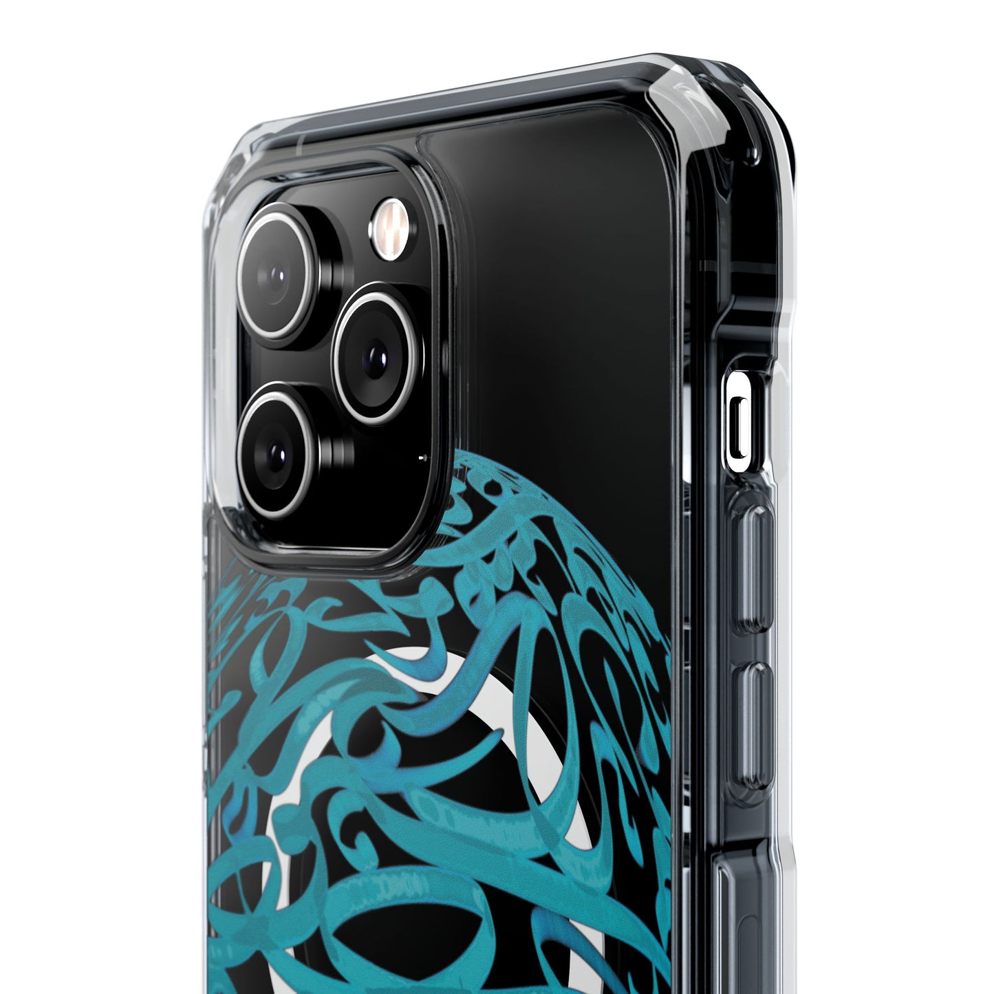 Copy of Copy of Phone Case - Pink Ribbon Persian Calligraphy Design - Magnetic Case