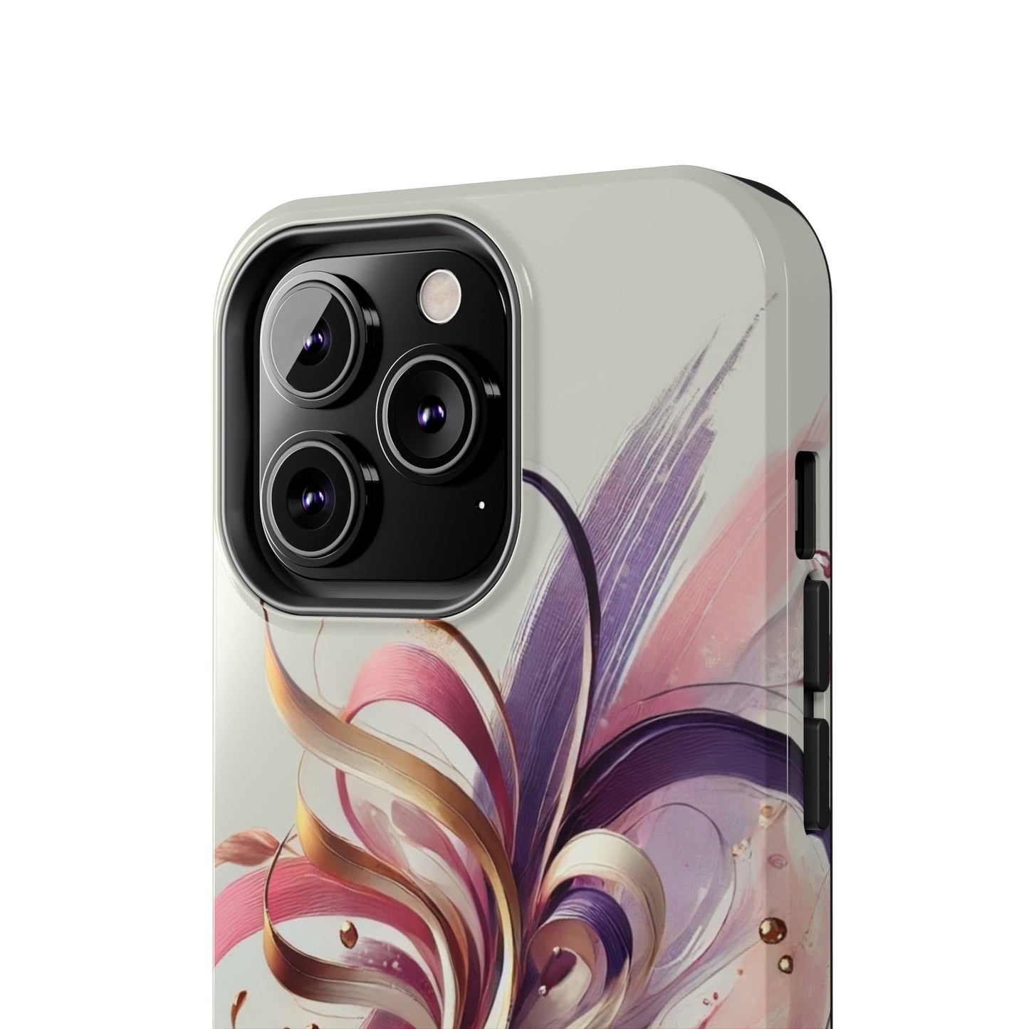 Phone Cases - Colorful Calligraphy Flower Chic Stylish Design