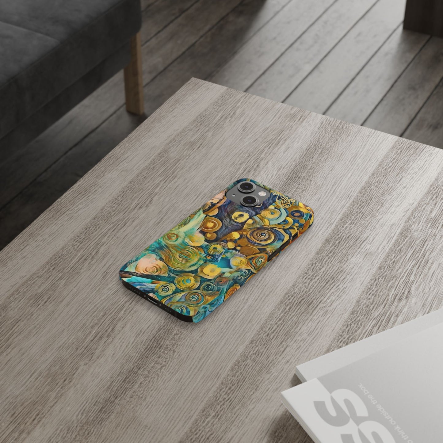 Copy of Copy of ' Modern Art  Slim Phone Case -LOVE