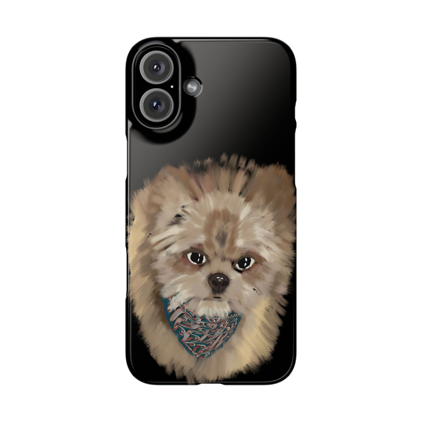 Copy of Copy of Copy of Copy of ' Modern Art  Slim Phone Case -LOVE I-