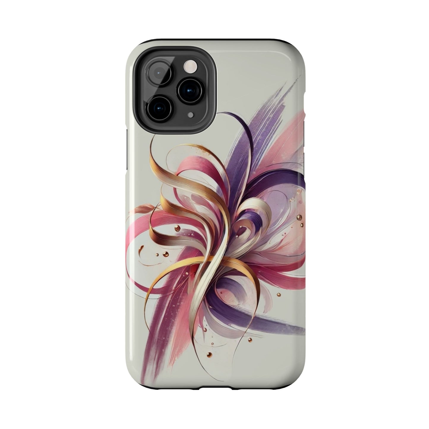 Phone Cases - Colorful Calligraphy Flower Chic Stylish Design