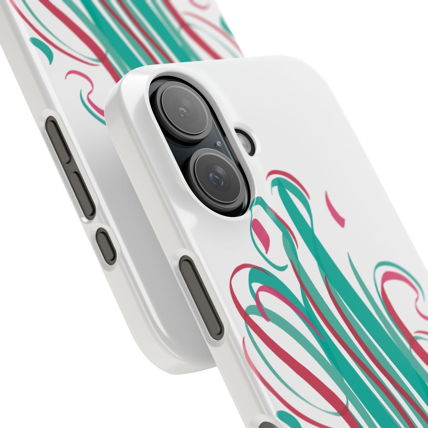 Spring inspired Modern Art  Slim Phone Case -,