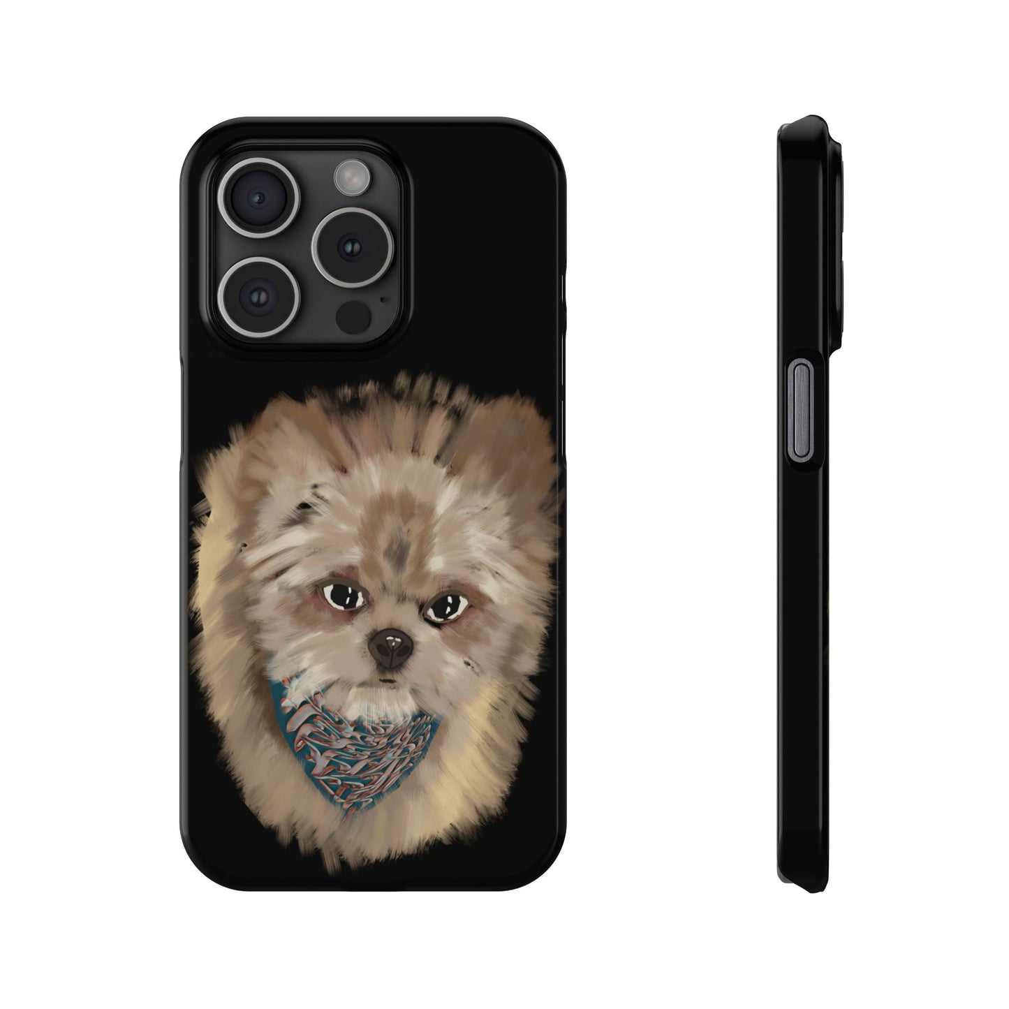 Copy of Copy of Copy of Copy of ' Modern Art  Slim Phone Case -LOVE I-