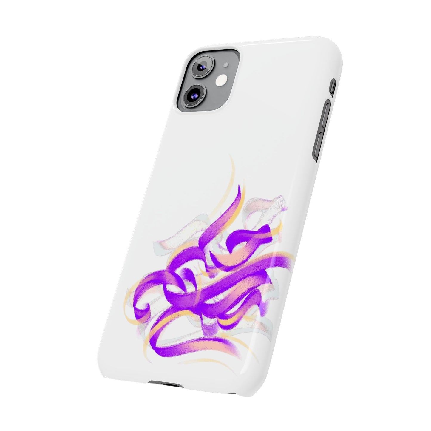 Copy of ' Modern Art  Slim Phone Case-Lily