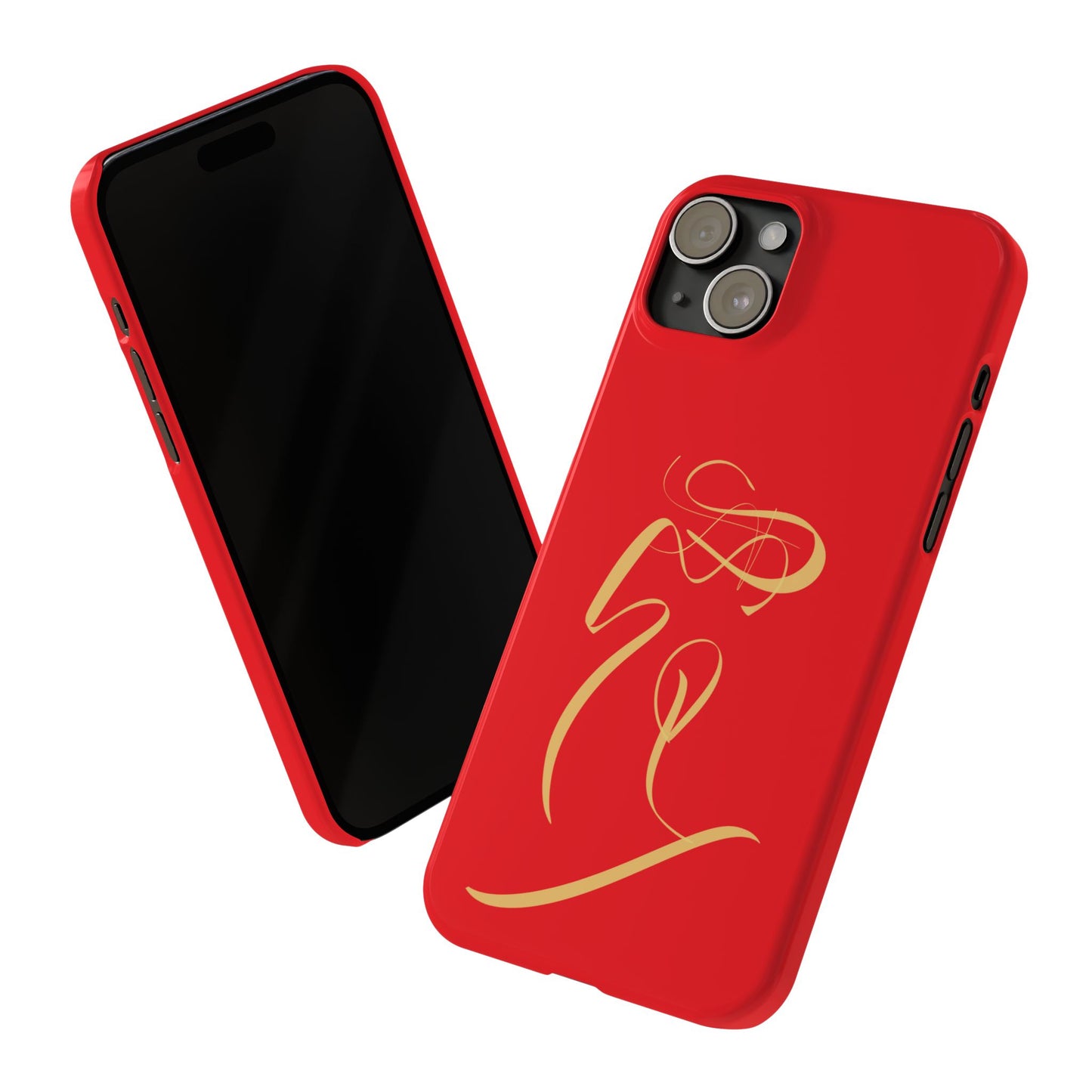 Modern Calligraphy Slim Phone Case -LOVE