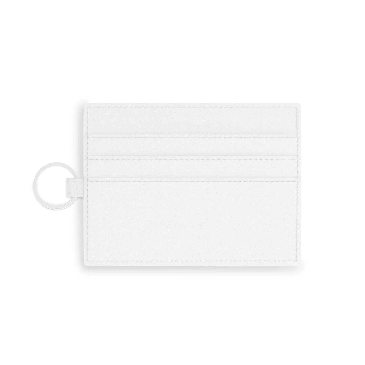 Modern Calligraphy Saffiano Leather Card Holder Hich Series