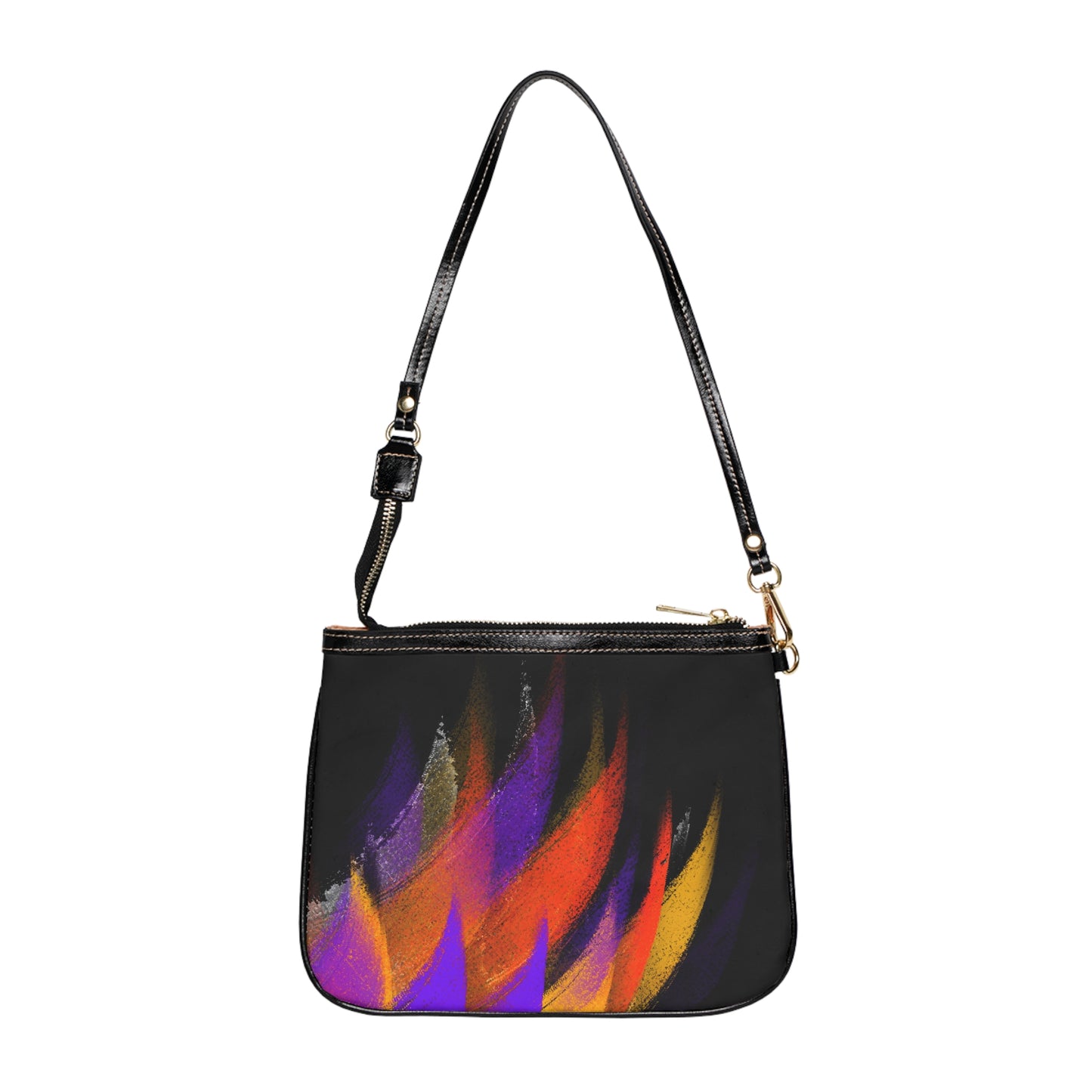 Calligraphy Strokes Small Shoulder Bag