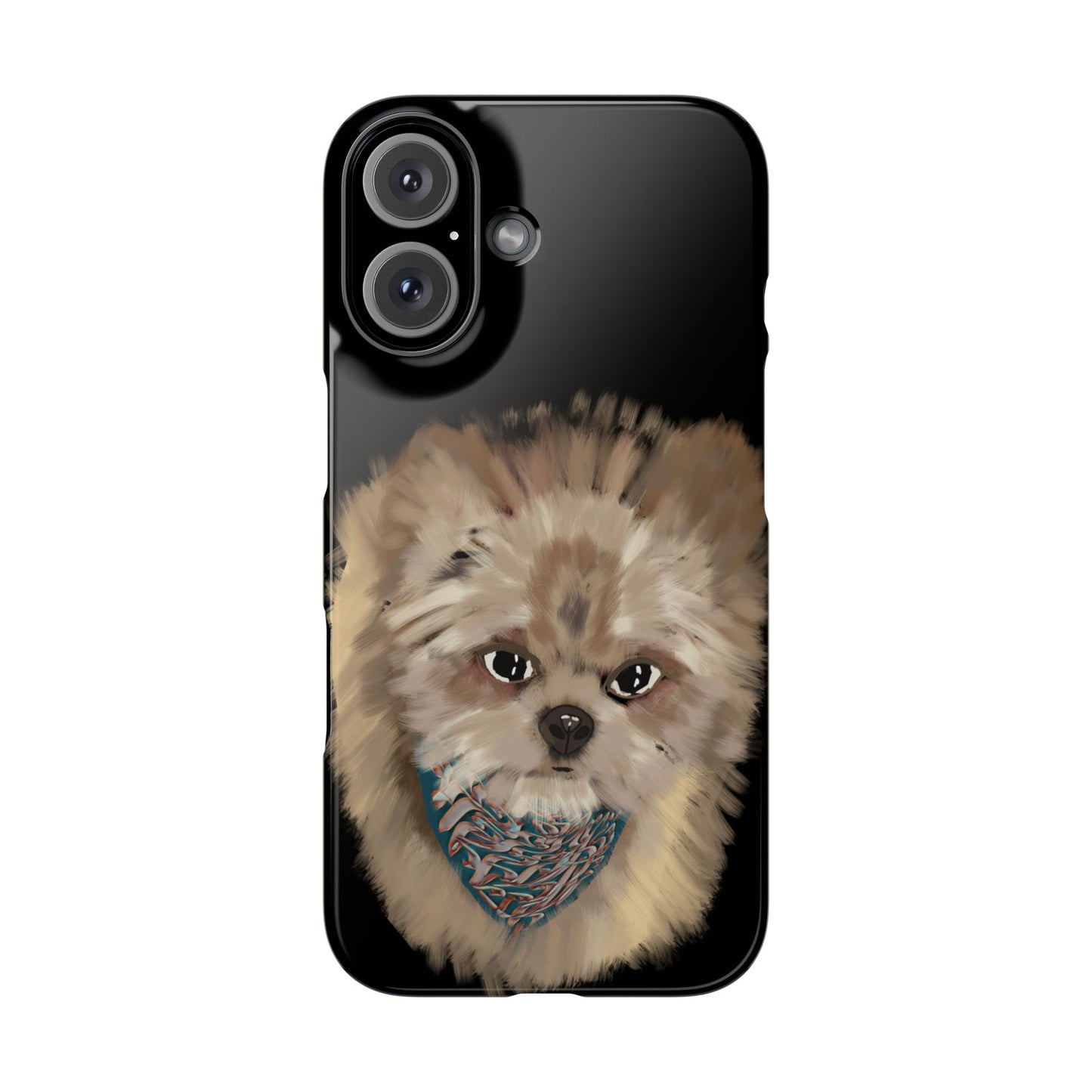 Copy of Copy of Copy of Copy of ' Modern Art  Slim Phone Case -LOVE I-